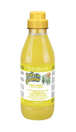 Купить iv san bernard fruit of the grommer ginger&elderbery Шампунь для любого типа шерсти против раздражений и перхоти для собак и кошек