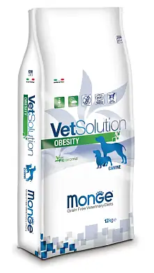 Monge VetSolution Dog Obesity сухой диетический корм для взрослых собак всех пород при избыточном весе