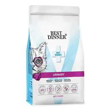 Best Dinner Vet Profi Urinary сухой корм для взрослых кошек при мочекаменной болезни