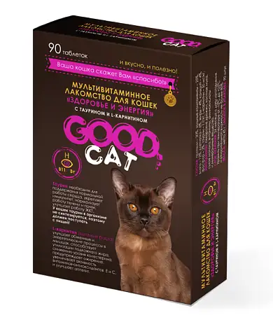 Купить good cat Мультивитаминное лакомcтво для кошек здоровье и энеригия