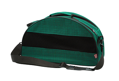 ZOOexpress LUX Лайт-бокс Сумка-переноска для кошек и собак, зеленый