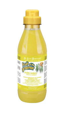 Iv San Bernard Fruit of the Grommer Ginger&Elderbery Шампунь для любого типа шерсти против раздражений и перхоти для собак и кошек