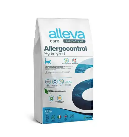 Купить alleva care cat allergocontrol сухой диетический корм для взрослых кошек при аллергии