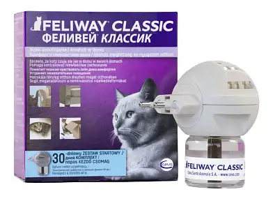Feliway Classic диффузор + флакон для коррекции поведения кошек