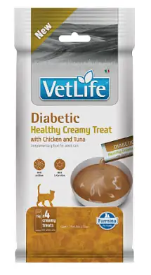 Farmina Vet Life Cat Diabetic лакомство для кошек при диабете, крем-суп с курицей и тунцом