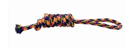 Купить nunbell Игрушка для собак канатная с ручкой