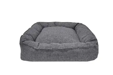 HOMEPET Жаккард Rola лежак графит для кошек и собак