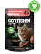 GO'KITCHEN Sterilised HAIR&SKIN CARE ADULT Беззерновой влажный корм для стерилизованных кошек: с лососем и овощами в соусе, полнорационный (пауч)