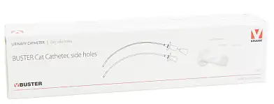 KRUUSE Уретральный катетер стерильный для кошек 1,0х130 мм со стилетом, 1 шт