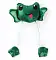 Petstages Игрушка для кошек "Танцующий лягушонок со звуком" с кошачьей мятой