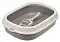 HOMECAT Frost Touch туалет для кошек с низким бортом и совком капучино