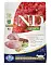 Farmina N&D Quinoa Cat Grain Free Weight Management Lamb сухой беззерновой корм для взрослых кошек для контроля веса с ягненком и киноа