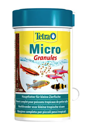Купить tetra micro granules корм для всех видов мелких рыб
