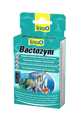Tetra Bactozym средство для стабилизации биологического равновесия в фильтре и аквариуме