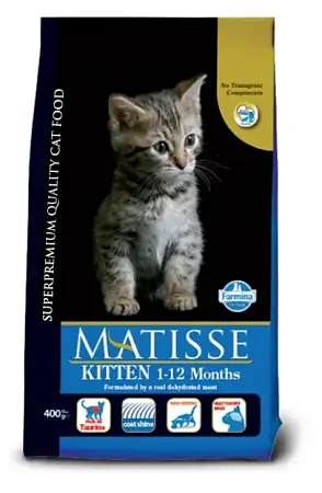 Купить farmina matisse kitten сухой корм для котят до 12 месяцев, беременных и кормящих кошек с курицей