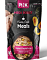 Pink MEGA BOOST Hairball Control влажный корм для кошек, вывод шерсти, Курица с тыквой, паштет (пауч)