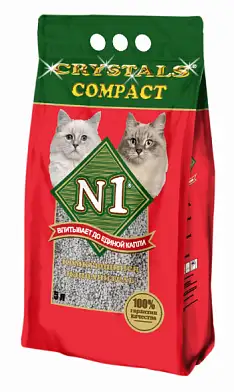 N1 комкующийся наполнитель для кошек "Compact"