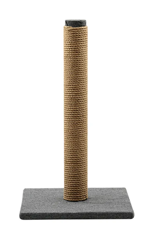 Купить zooexpress когтеточка для кошек столбик, джут и рогожка