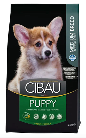 Купить farmina cibau puppy medium сухой корм для щенков средних пород с курицей