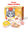 Wanpy Cat Крем-лакомство для кошек в ложечке из курицы