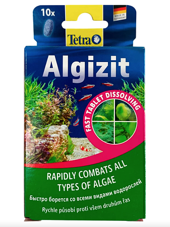 Купить tetra algizit таблетки быстрого действия для борьбы с водорослями
