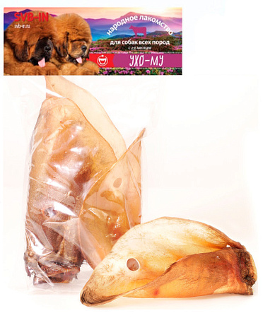 Купить svb-in Ухо говяжье лакомство для собак "Ухо-МУ"