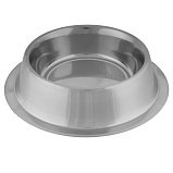 Tappi Рюген миска металлическая с силиконовым основанием для собак и кошек