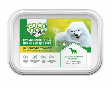 Good Dog Health Мультикомпонентная Кормовая Добавка для щенков, беременных и кормящих сук