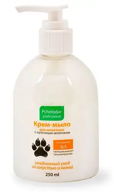 Pchelodar Крем-мыло для лап для кошек и собак с маточным молоком
