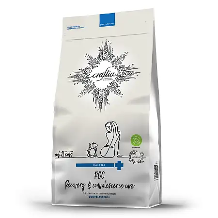 Купить craftia galena cat recovery&convalescence care сухой корм для взрослых кошек поддержание в период восстановления/реабилитации