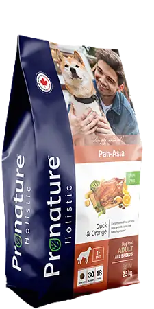 Купить pronature holistic pan-asia gf сухой беззерновой корм для взрослых собак всех пород, утка с апельсином