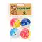 Homecat игрушка для кошек мячи пластиковые горошек с колокольчиком