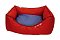 ZOOexpress «Oxford»№2 Лежанка для собак двухсторонняя, красный/серый