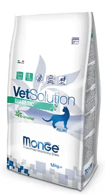 Monge VetSolution Cat Diabetic сухой корм для кошек при сахарном диабете