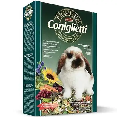 Padovan Premium coniglietti Сухой корм для кроликов и молодняка