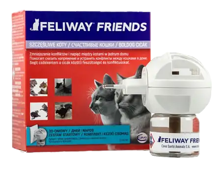 Купить feliway friends диффузор + флакон для коррекции поведения кошек