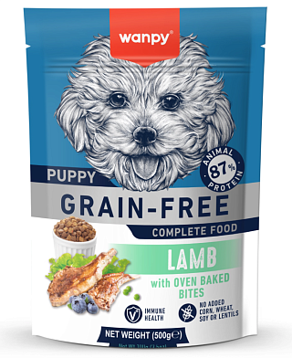 Wanpy Dog сухой корм для щенков с ягнёнком