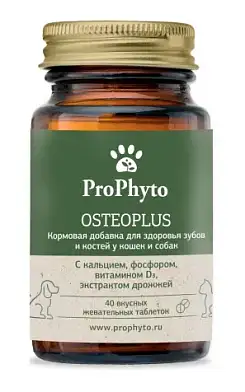 ProPhyto Osteoplus мультикомпонентная кормовая добавка для собак и кошек