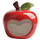 Mr.Kranch домик для грызунов Яблочко, керамический