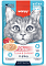 Wanpy Cat влажный корм для кошек тунец и креветки в собственному соку (пауч)