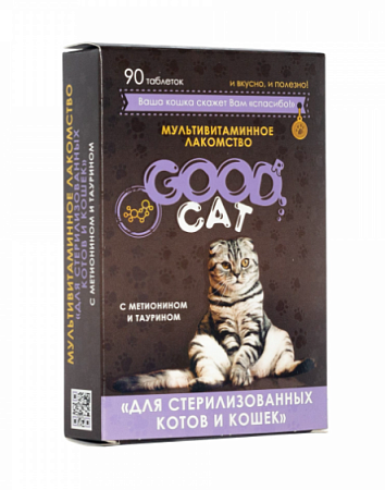 Купить good cat Мультивитаминное лакомcтво для стерилизованных котов и кошек