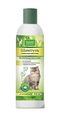 Pchelodar шампунь для длинношерстных кошек с маточным молочком