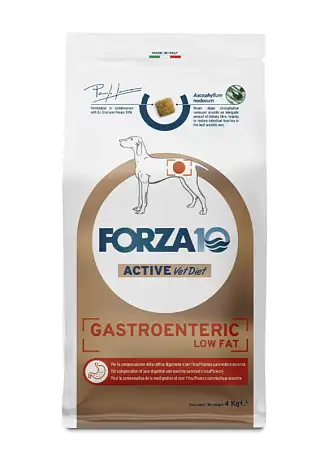 Купить forza10 active vetdiet gastroenteric low fat all size сухой диетический корм для взрослых собак всех пород, при острых заболеваниях ЖКТ