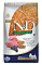 Farmina N&D Ancestral Grain Dog Lamb Blueberry Adult Mini сухой низкозерновой корм для взрослых собак мелких пород с ягненком и черникой