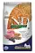 Farmina N&D Ancestral Grain Dog Lamb Blueberry Adult Mini сухой низкозерновой корм для взрослых собак мелких пород с ягненком и черникой