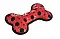 PetStar Игрушка Косточка для собак, с пищалкой, термопластичная резина