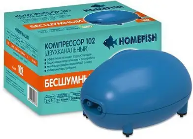 Homefish компрессор для аквариума 102