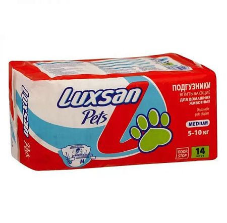 Купить luxsan Подгузники для собак и кошек