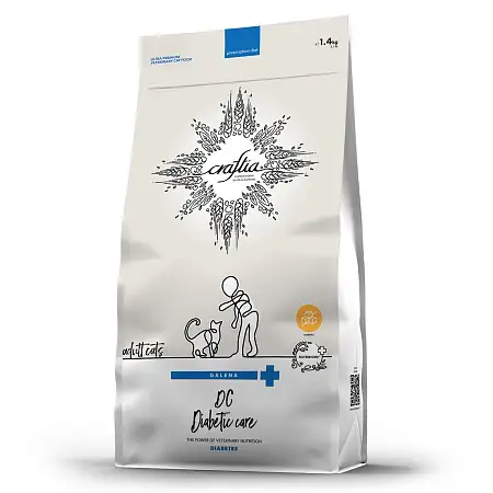Купить craftia galena cat diabetic care сухой корм для взрослых кошек при сахарном диабете