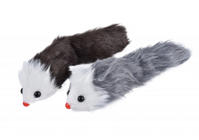 WOGY игрушка для кошек мышка пищалка